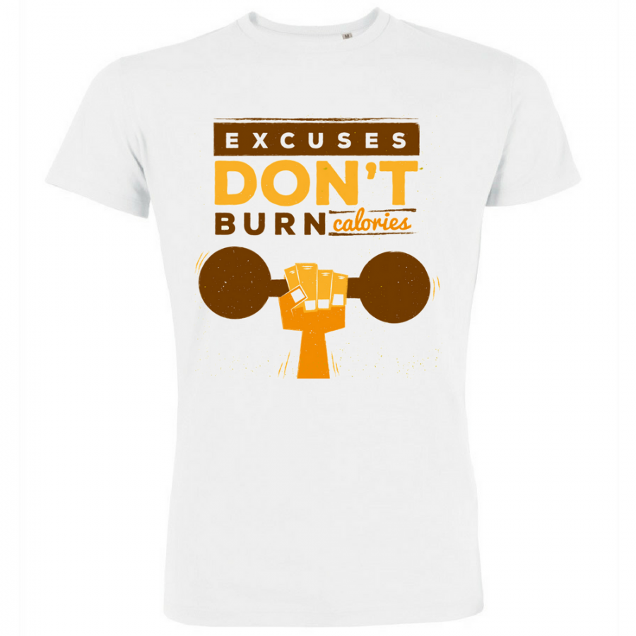 Ανδρική μπλούζα Excuses Don't Burn Calories