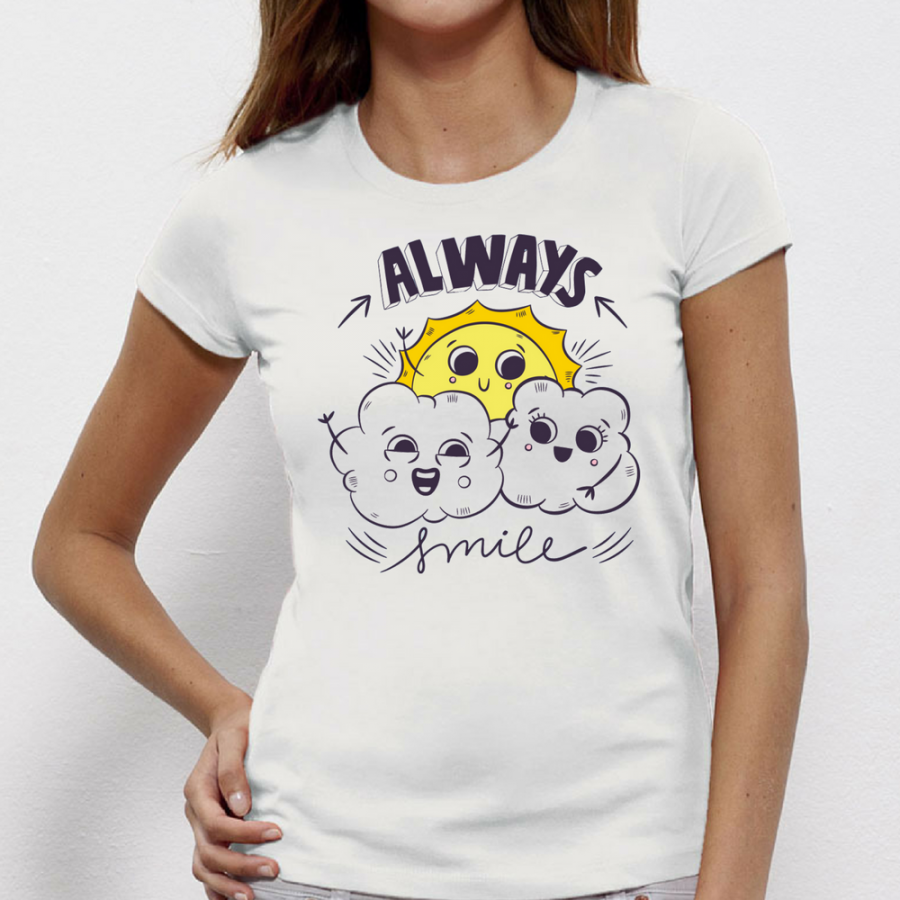 Γυναικεία μπλούζα Always Smile
