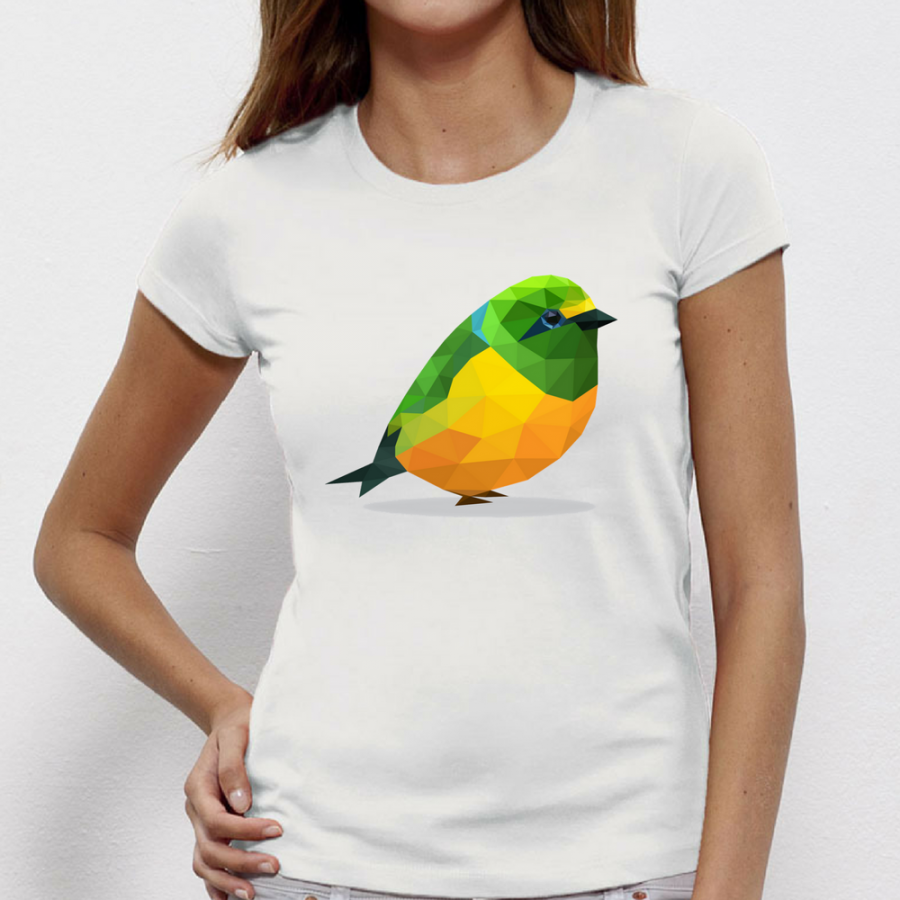 Γυναικεία μπλούζα Bird Polygonal