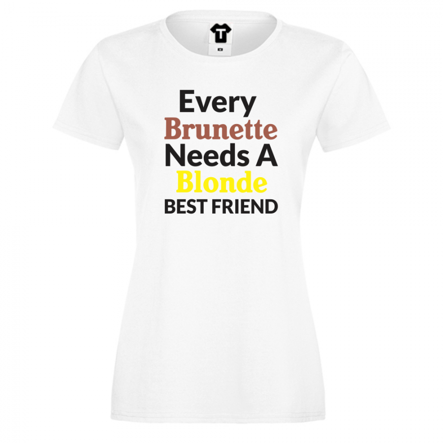 ΓΥΝΑΙΚΕΙΑ ΜΠΛΟΥΖΑ Every Brunette Needs Blonde