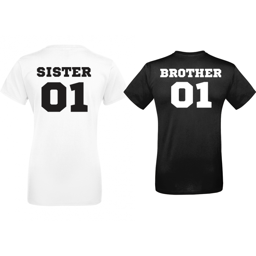 Σέτ μπλούζες SISTER & BROTHER 01