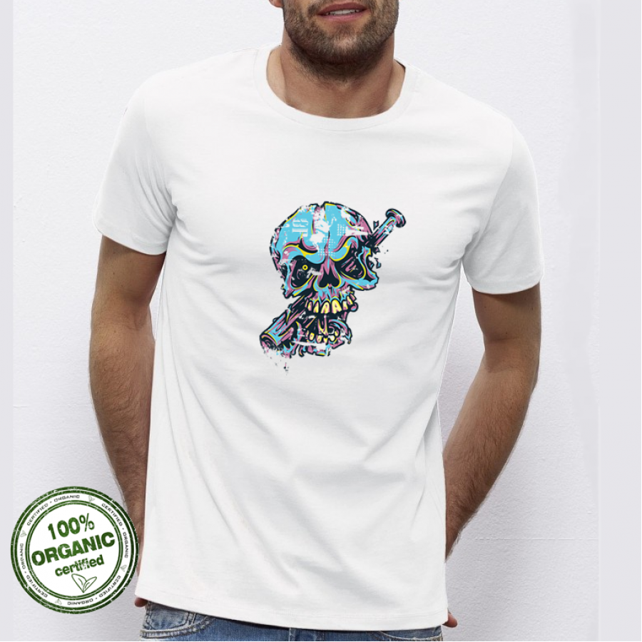 ΑΝΔΡΙΚΗ ΜΠΛΟΥΖΑ Blue Skull