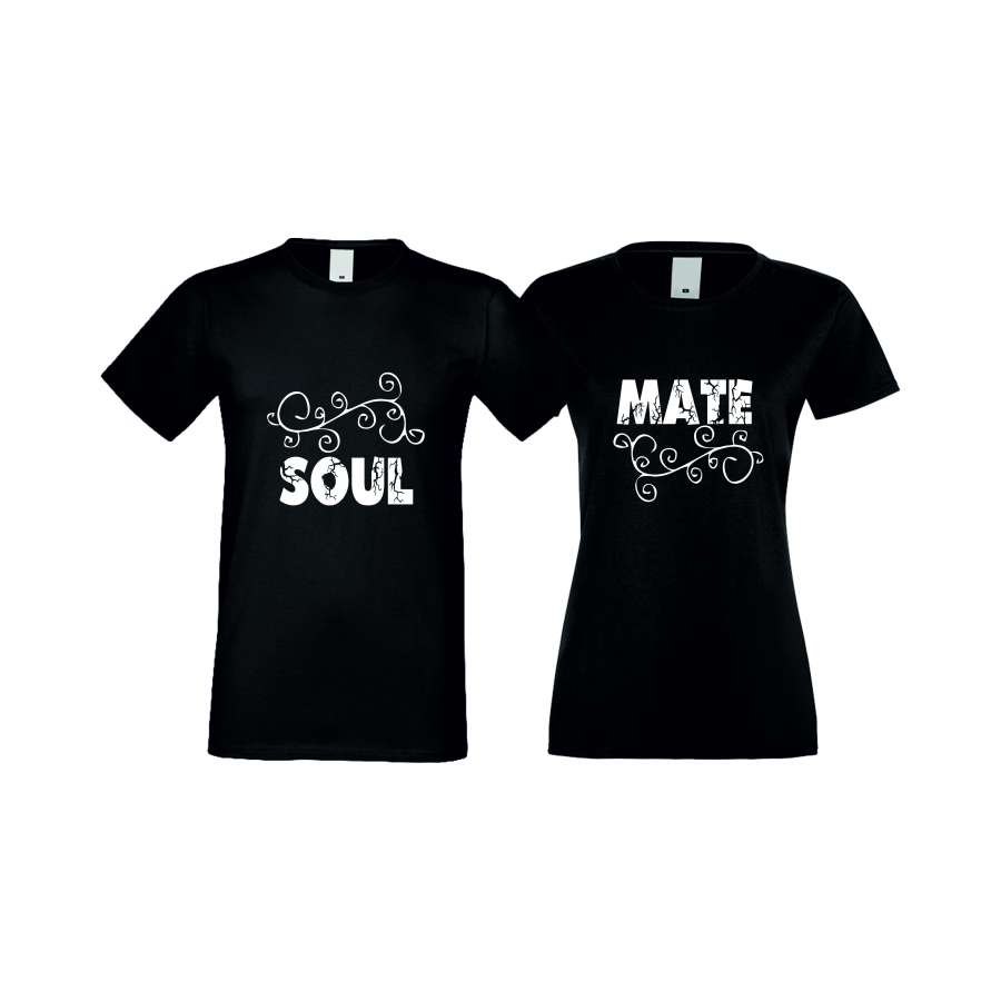 ΜΠΛΟΥΖΕΣ ΓΙΑ ΕΡΩΤΕΥΜΕΝΟΥΣ SOUL-MATE μαύρη