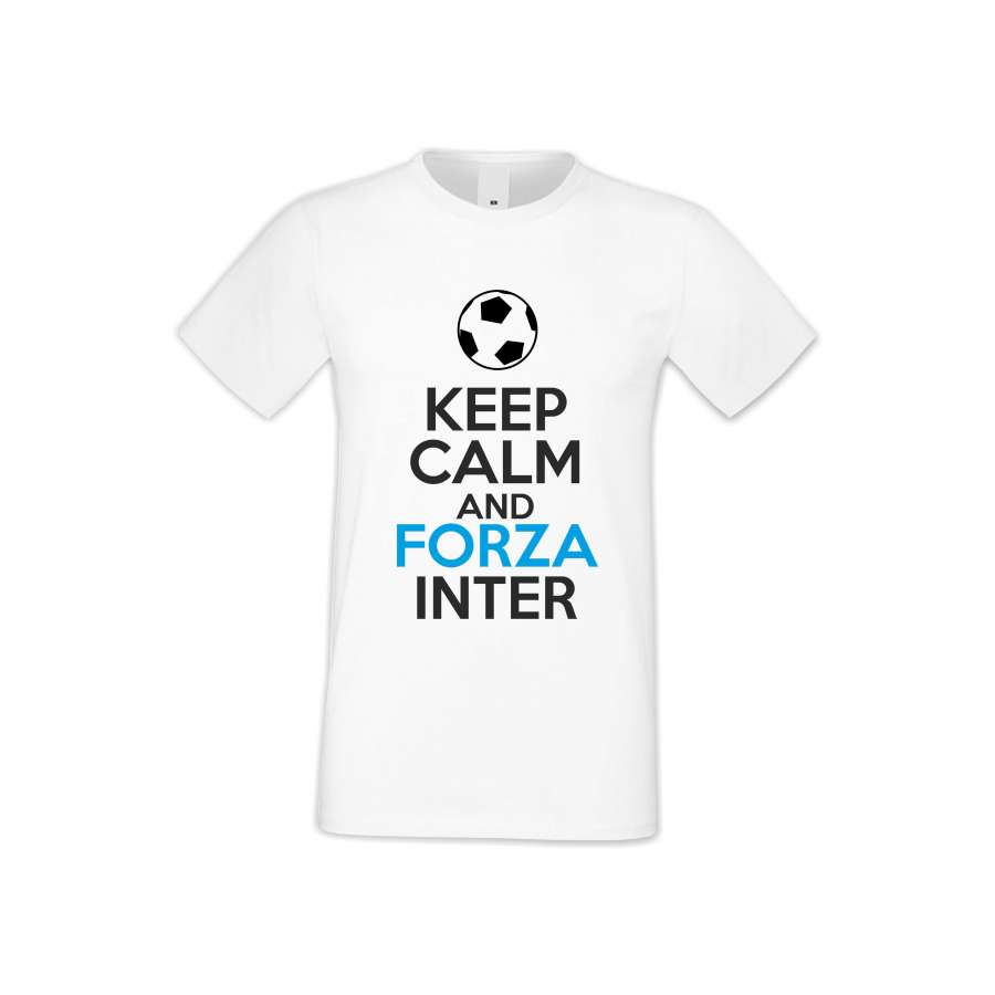 ΑΝΔΡΙΚΗ ΜΠΛΟΥΖΑ KEEP CALM and FORZA INTER 