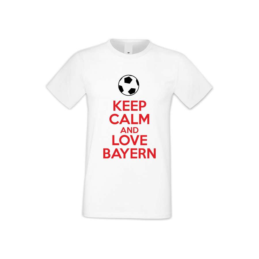 ΑΝΔΡΙΚΗ ΜΠΛΟΥΖΑ KEEP CALM and LOVE BAYERN 