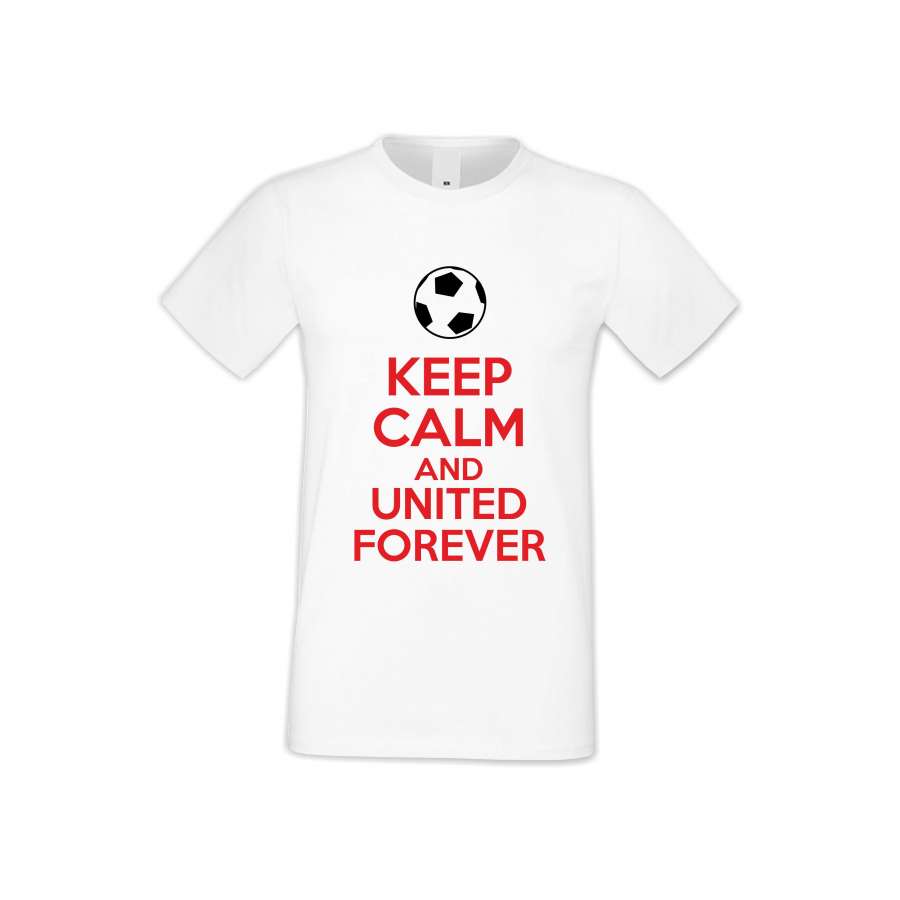 ΑΝΔΡΙΚΗ ΜΠΛΟΥΖΑ KEEP CALM and UNITED FOREVER 