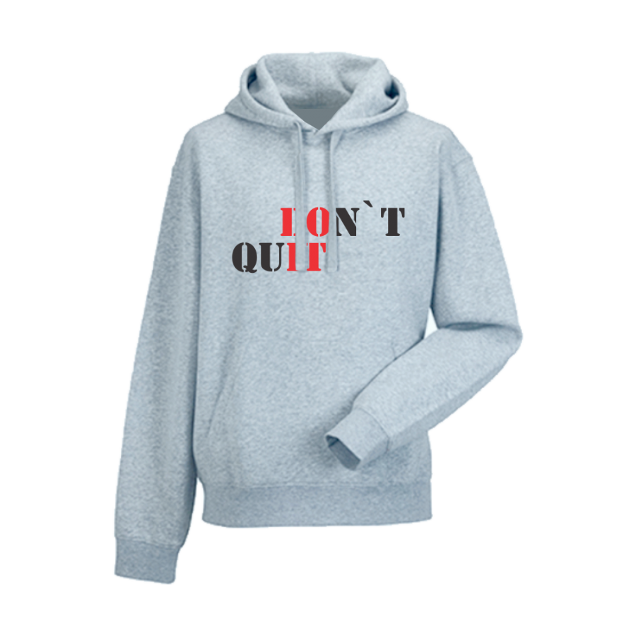 Ανδρικό γκρι φούτερ DOn't quIT