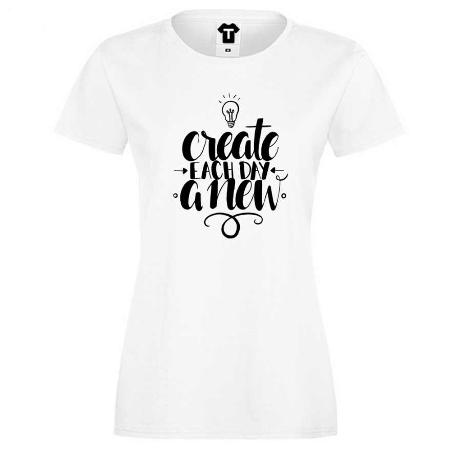 Γυναικεία μπλούζα Create each day