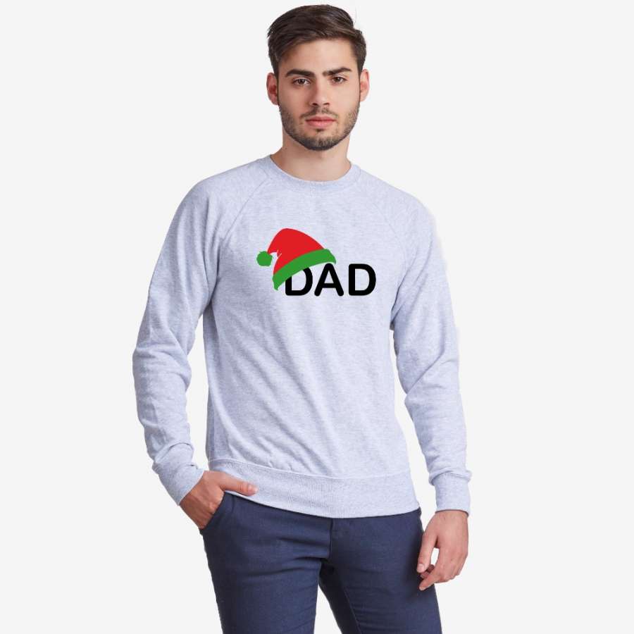 Ανδρική μπλούζα σε γκρι ή σκούρο μπλε χρώμα  Christmas Hat