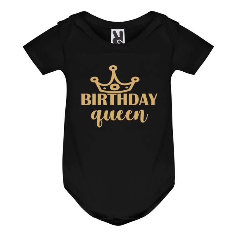 Λευκό κορμάκι Birthday Queen