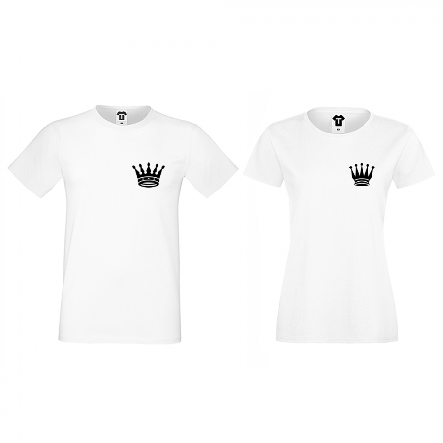 Σετ για ζευγάρια άσπρο χρώμα Pocket Crowns
