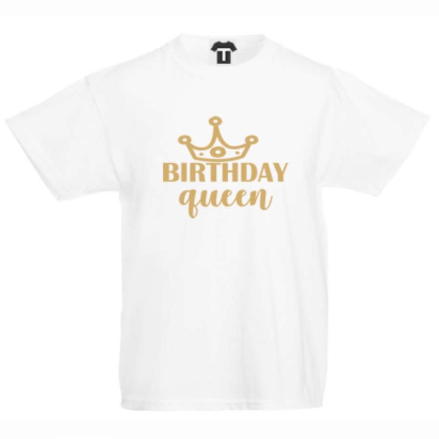 Παιδική μπλούζα Birthday Queen