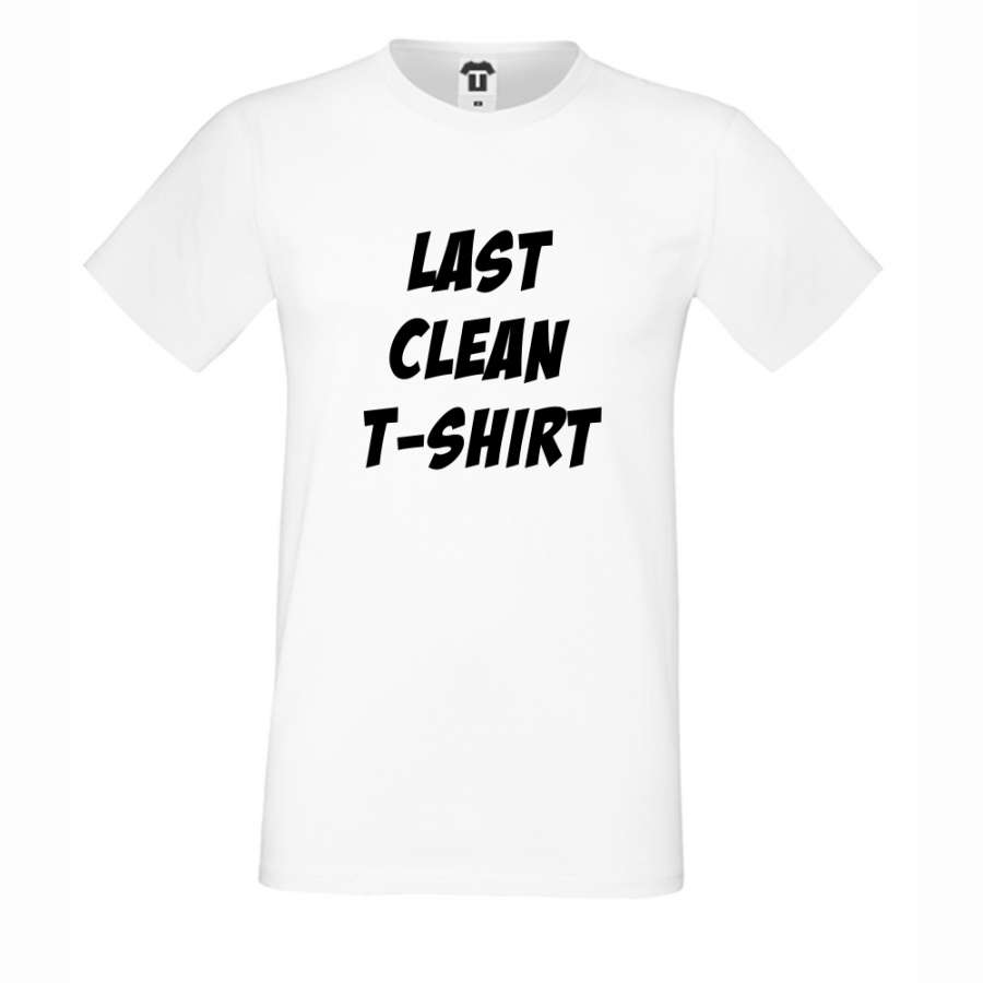 Ανδρική άσπρη μπλούζα Last Clean T-Shirt