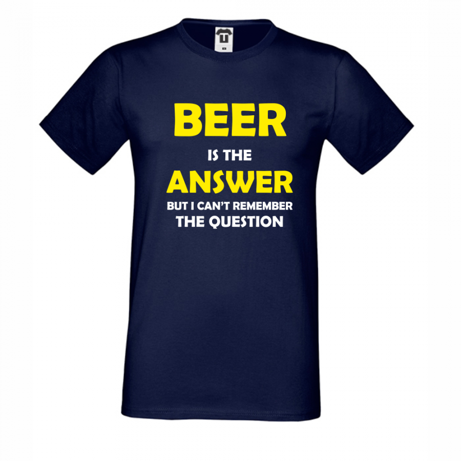 ΑΝΔΡΙΚΗ ΜΠΛΟΥΖΑ Beer is the Answer