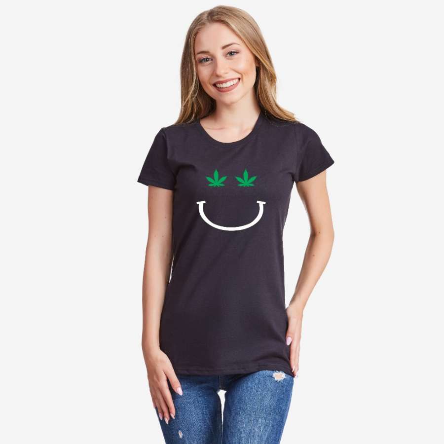 Γυναικεία μπλούζα μαύρο χρώμα Mary J Smile