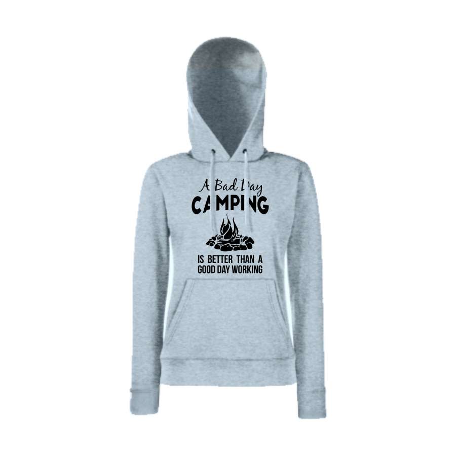 Γυναικείο γκρι φούρερ Bad Day Camping