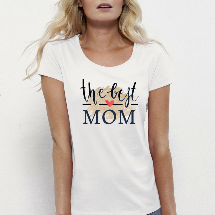 Γυναικεία άσπρη μπλούζα Best Mom 3