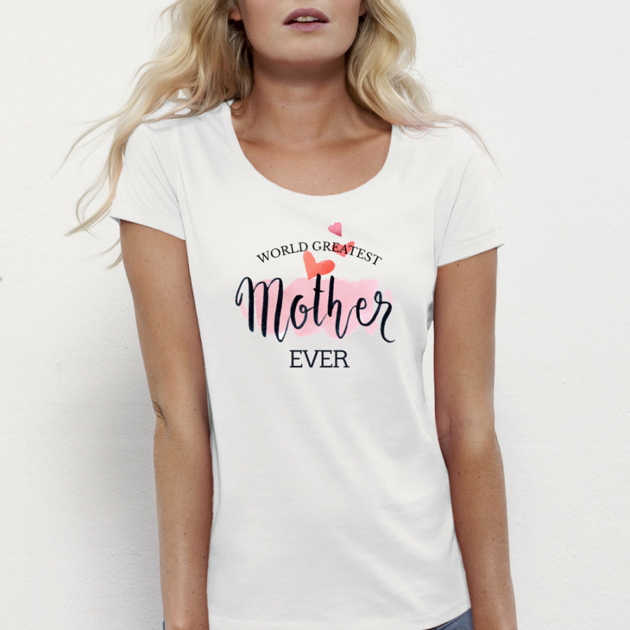Γυναικεία άσπρη μπλούζα Best Mom