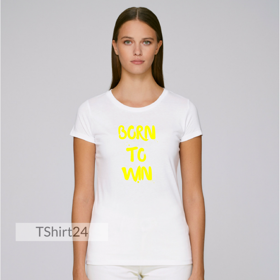 Γυναικεία άσπρη μπλούζα Born to Win 