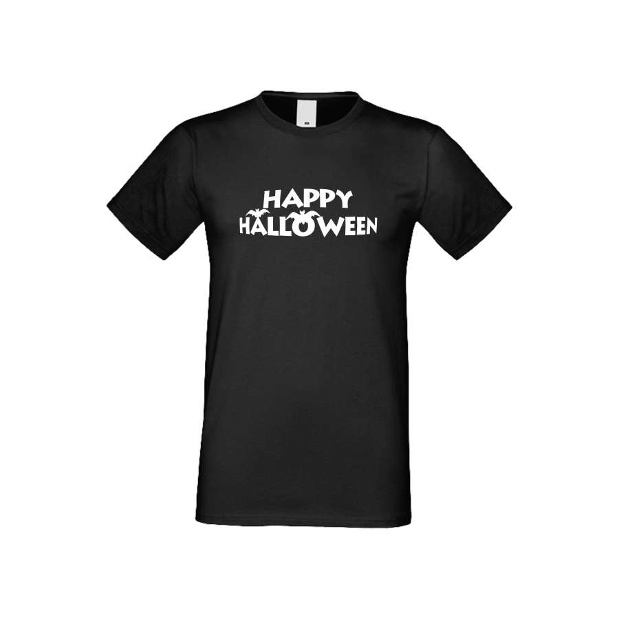 ΑΝΔΡΙΚΗ ΜΠΛΟΥΖΑ Happy Halloween 2 μαύρο