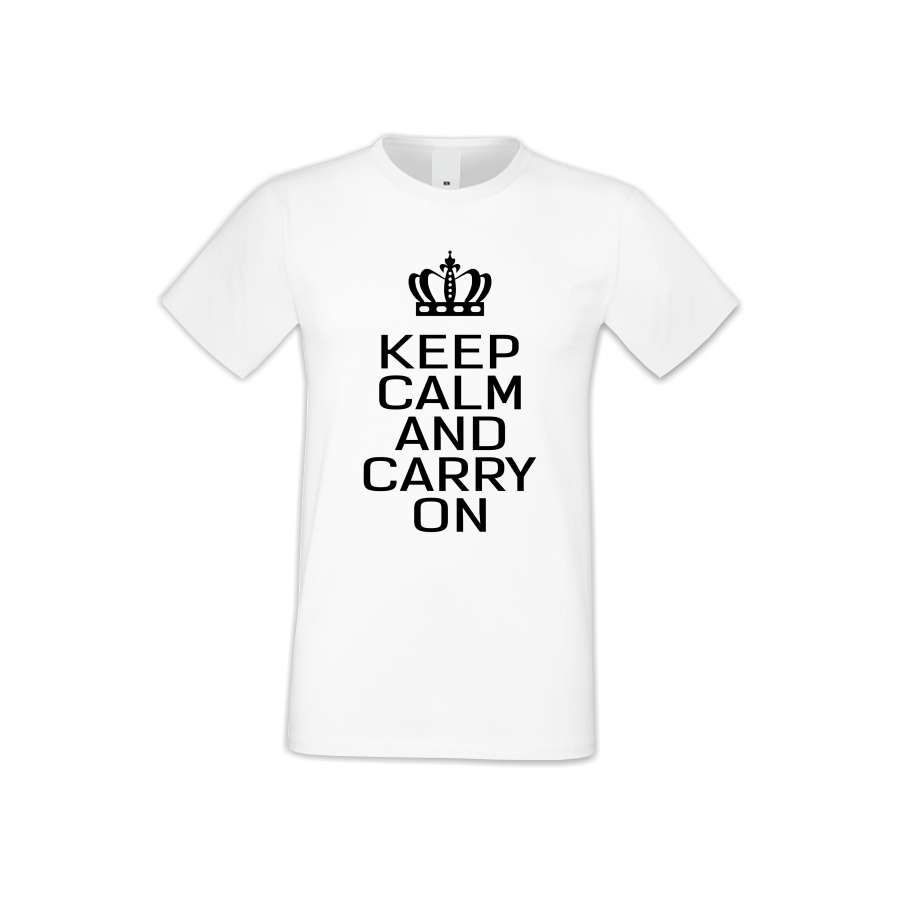 ΑΝΔΡΙΚΗ ΜΠΛΟΥΖΑ Keep calm and carry on 