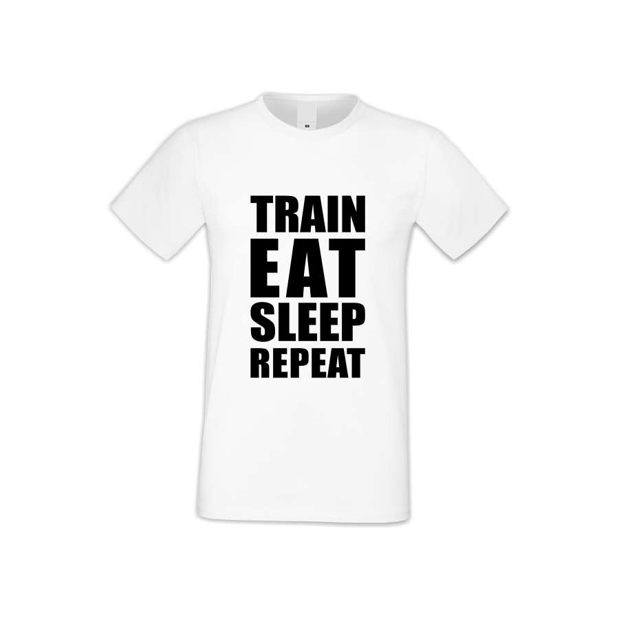 ΑΝΔΡΙΚΗ ΜΠΛΟΥΖΑ Train, Eat, Sleep, Repeat 